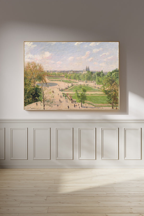 Camille Pissarro — The Garden of the Tuileries on a Spring Morning | Fine Art Print