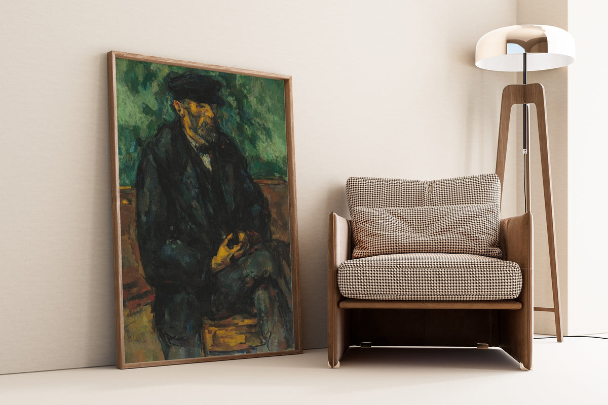 Paul Cezanne — The Gardener Vallier | Fine Art Print