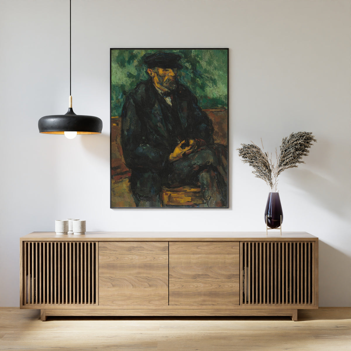 Paul Cezanne — The Gardener Vallier | Fine Art Print