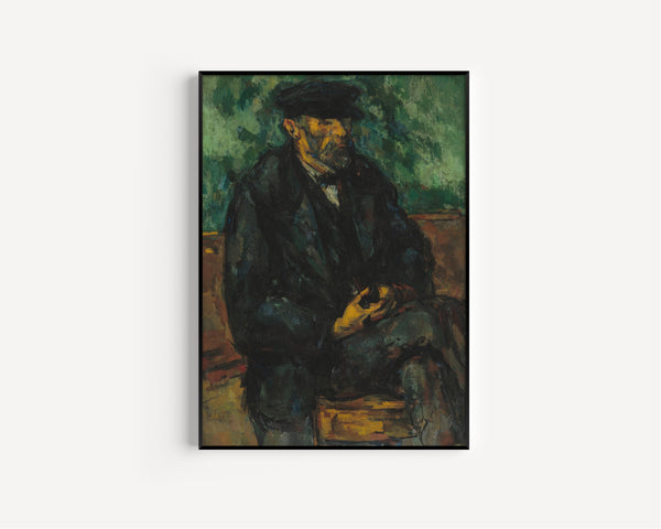 Paul Cezanne — The Gardener Vallier | Fine Art Print