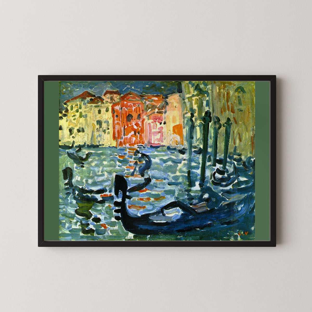 Louis Valtat — The Gondolas of Venice | Fine Art Print