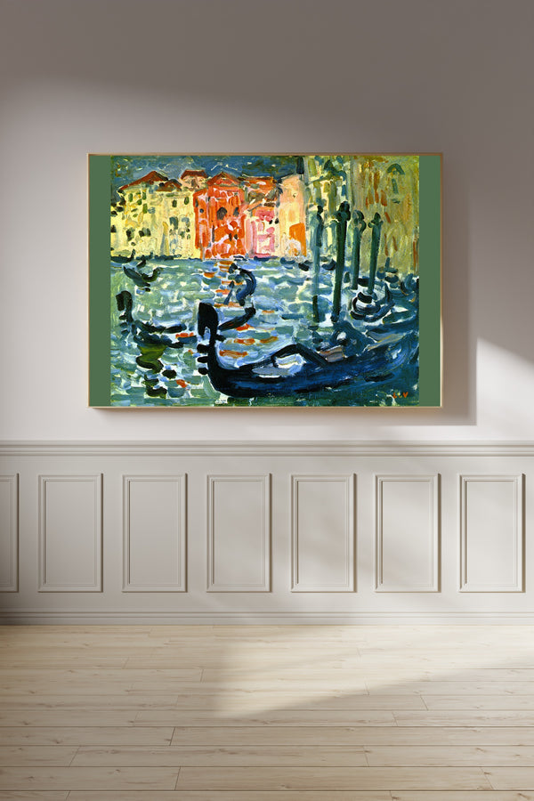 Louis Valtat — The Gondolas of Venice | Fine Art Print