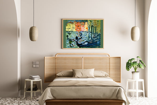 Louis Valtat — The Gondolas of Venice | Fine Art Print