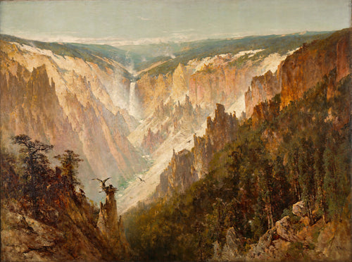 Thomas Hill — The Grand Canyon of the Yellowstone | Landscape Fine Art Print