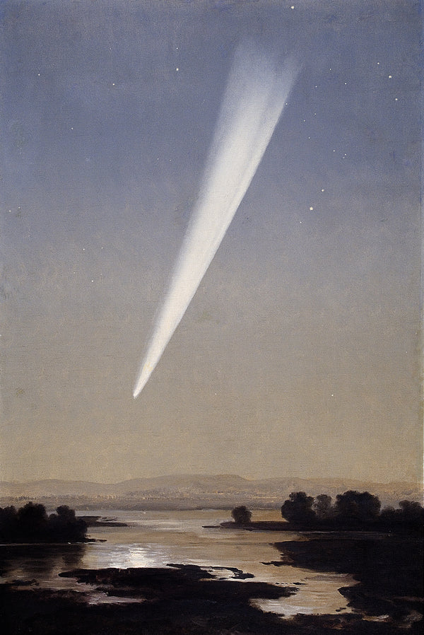 José María Velasco — The Great Comet of 1882 | Landscape Fine Art Print