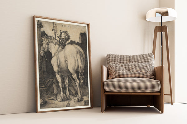 Albrecht Dürer — The Great Horse | Engraving Print