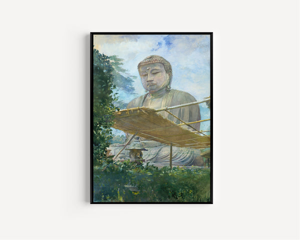John La Farge — The Great Statue of Amida Buddha at Kamakura | Fine Art Print