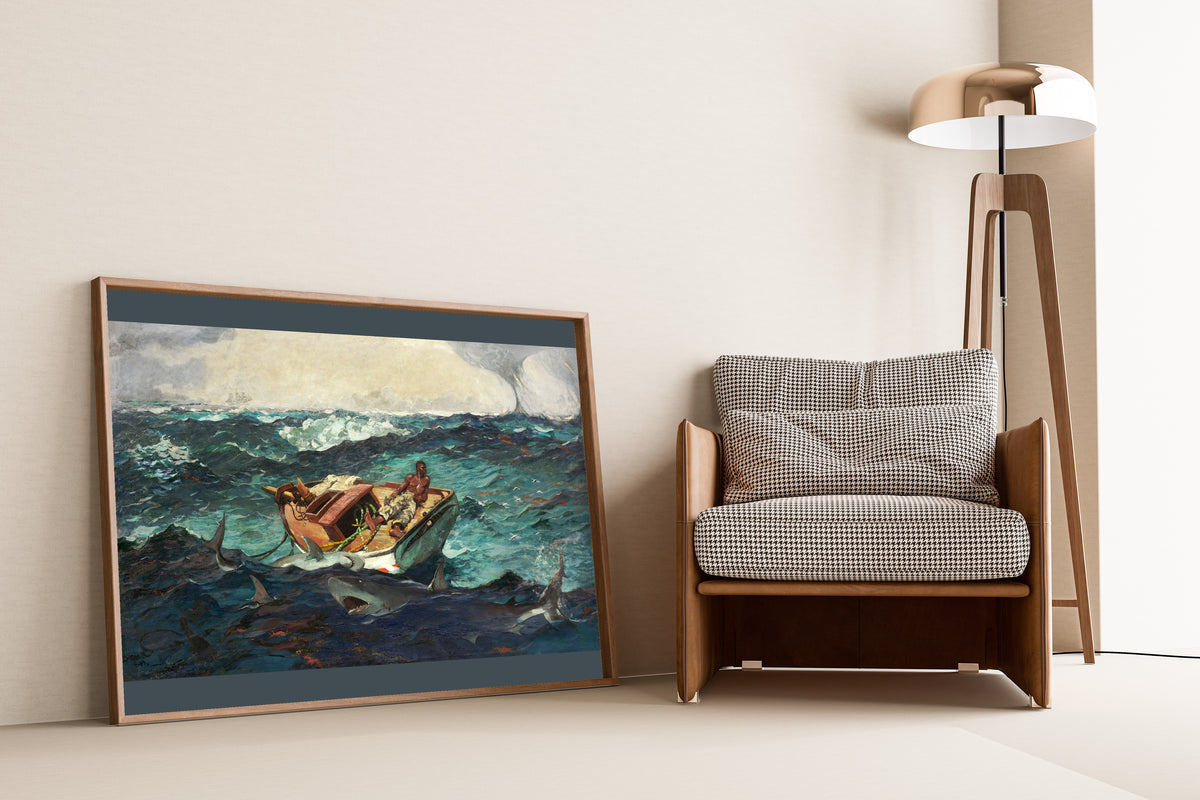 Winslow Homer — The Gulf Stream | Fine Art Print