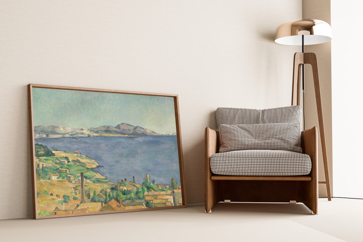 Paul Cezanne — The Gulf of Marseille Seen from L'Estaque | Fine Art Print