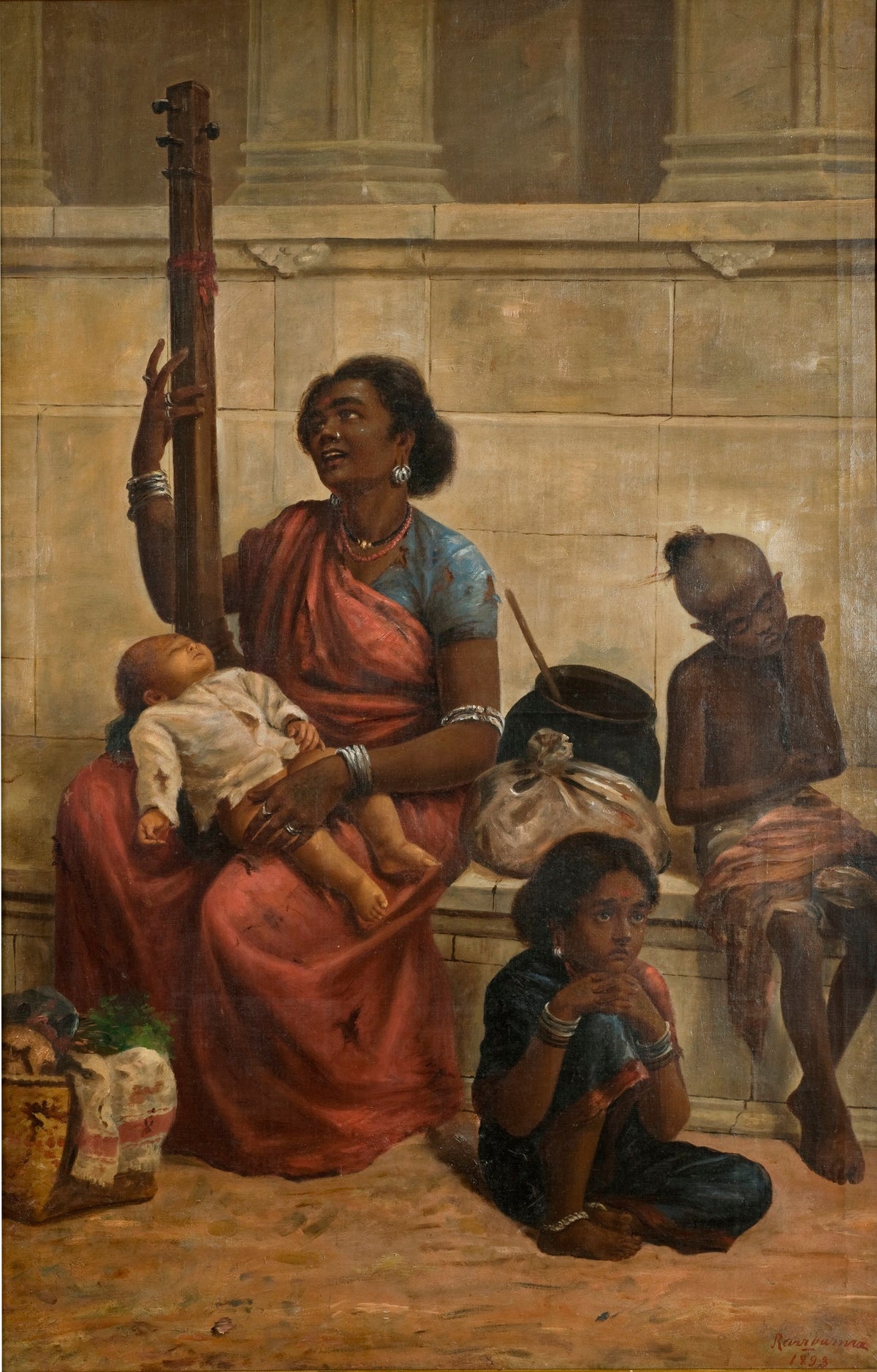 Raja Ravi Varma — The Gypsies of South India | Fine Art Print
