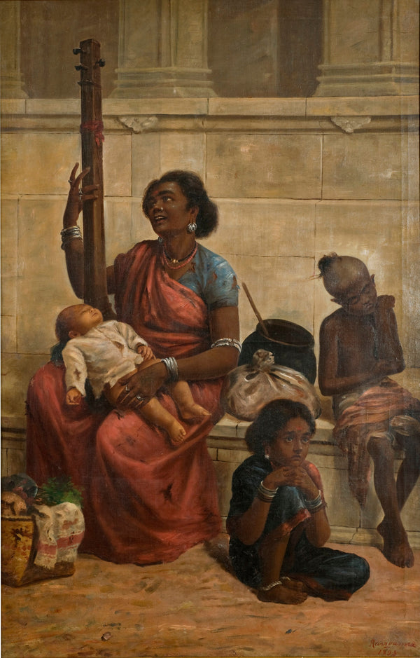 Raja Ravi Varma — The Gypsies of South India | Fine Art Print