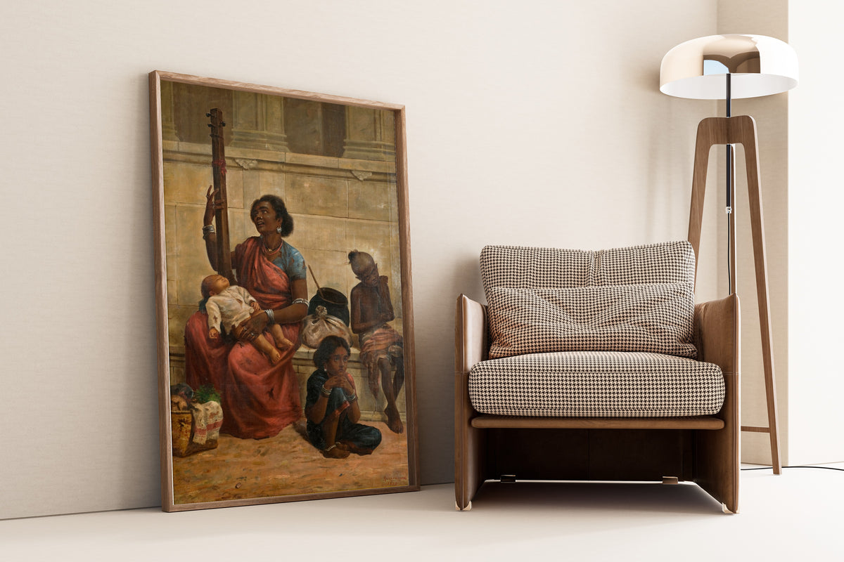 Raja Ravi Varma — The Gypsies of South India | Fine Art Print