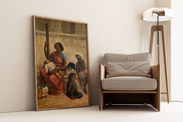 Raja Ravi Varma — The Gypsies of South India | Fine Art Print