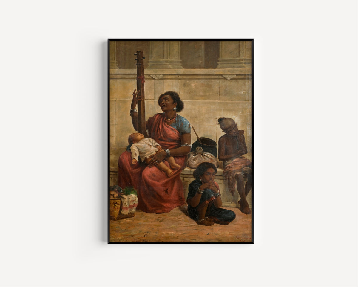 Raja Ravi Varma — The Gypsies of South India | Fine Art Print