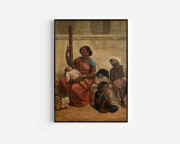 Raja Ravi Varma — The Gypsies of South India | Fine Art Print