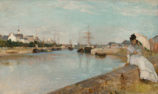 Berthe Morisot — The Harbor at Lorient | Fine Art Print