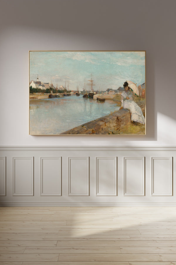 Berthe Morisot — The Harbor at Lorient | Fine Art Print