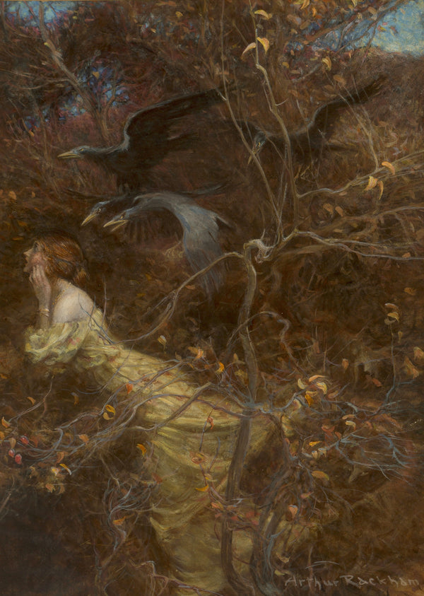Arthur Rackham — The Haunted Wood | Fairy Tale Illustration Print