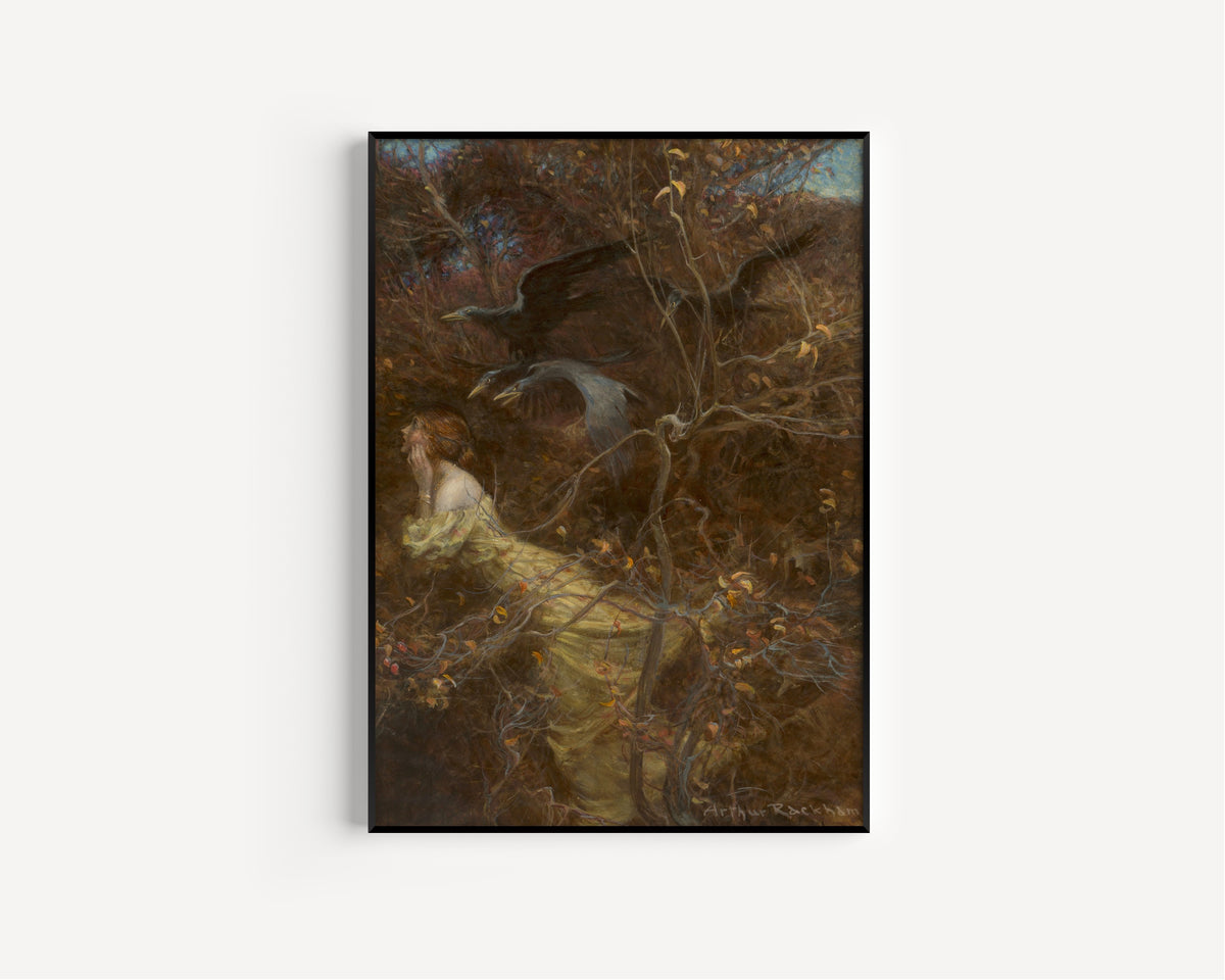 Arthur Rackham — The Haunted Wood | Fairy Tale Illustration Print