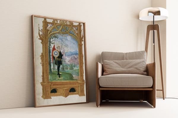 Splendor Solis — The Hermaphrodite | Illuminated Manuscript Print