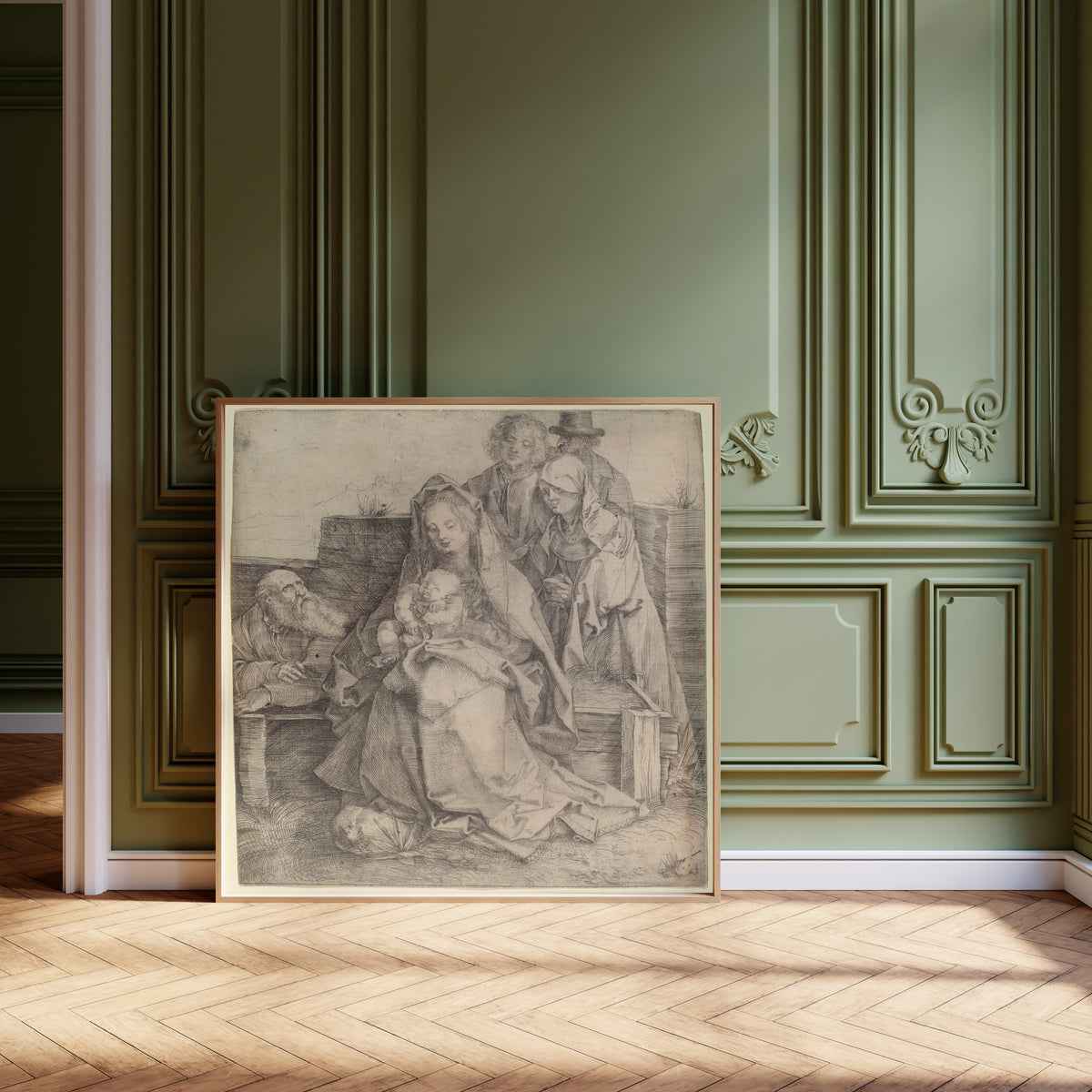 Albrecht Dürer — The Holy Family | Drypoint Print