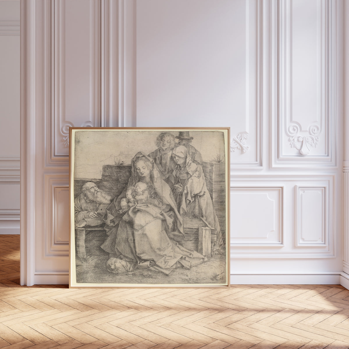 Albrecht Dürer — The Holy Family | Drypoint Print