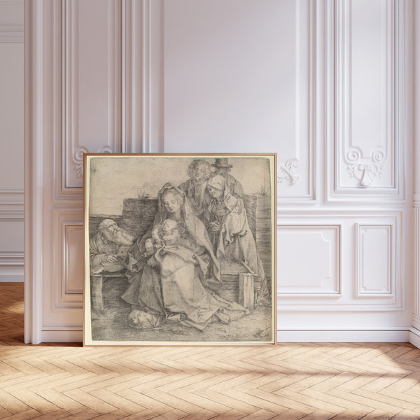Albrecht Dürer — The Holy Family | Drypoint Print