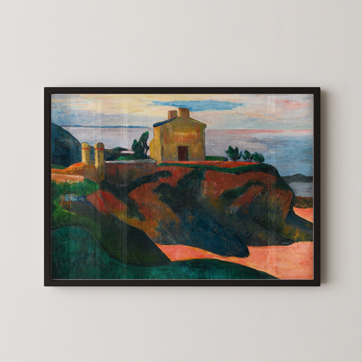 Paul Gauguin — The House of Pan-du (La Maison du Pan-du) | Fine Art Print