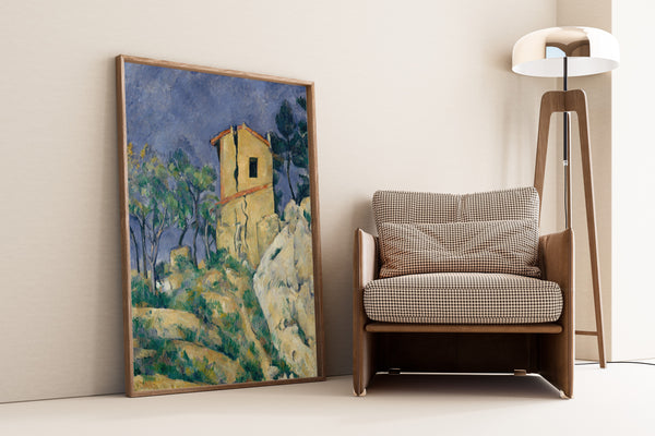 Paul Cezanne — The House with the Cracked Walls | Fine Art Print