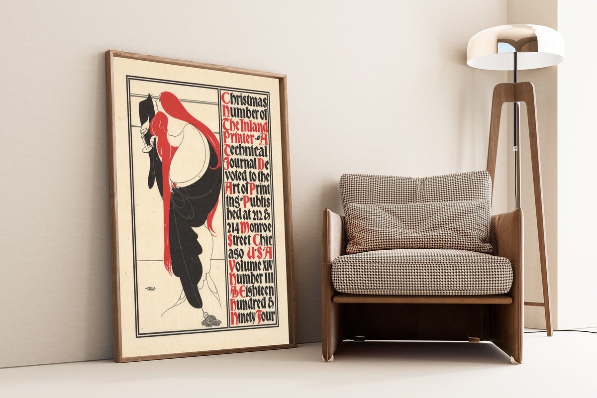 Will Bradley — The Inland Printer, Christmas Number, 1894 | Vintage Christmas Print