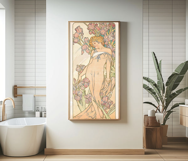 Alphonse Mucha — The Iris | Art Nouveau Print