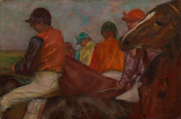 Edgar Degas — The Jockeys | Fine Art Print