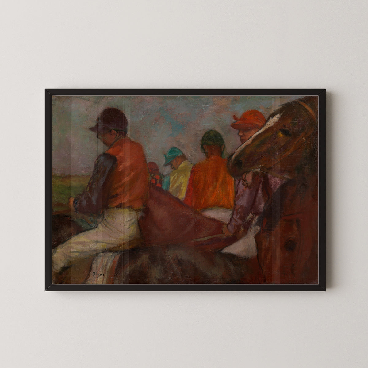 Edgar Degas — The Jockeys | Fine Art Print