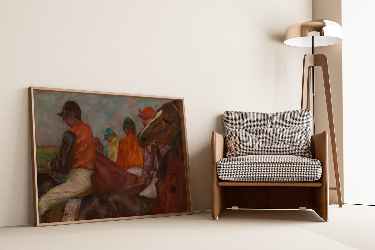 Edgar Degas — The Jockeys | Fine Art Print