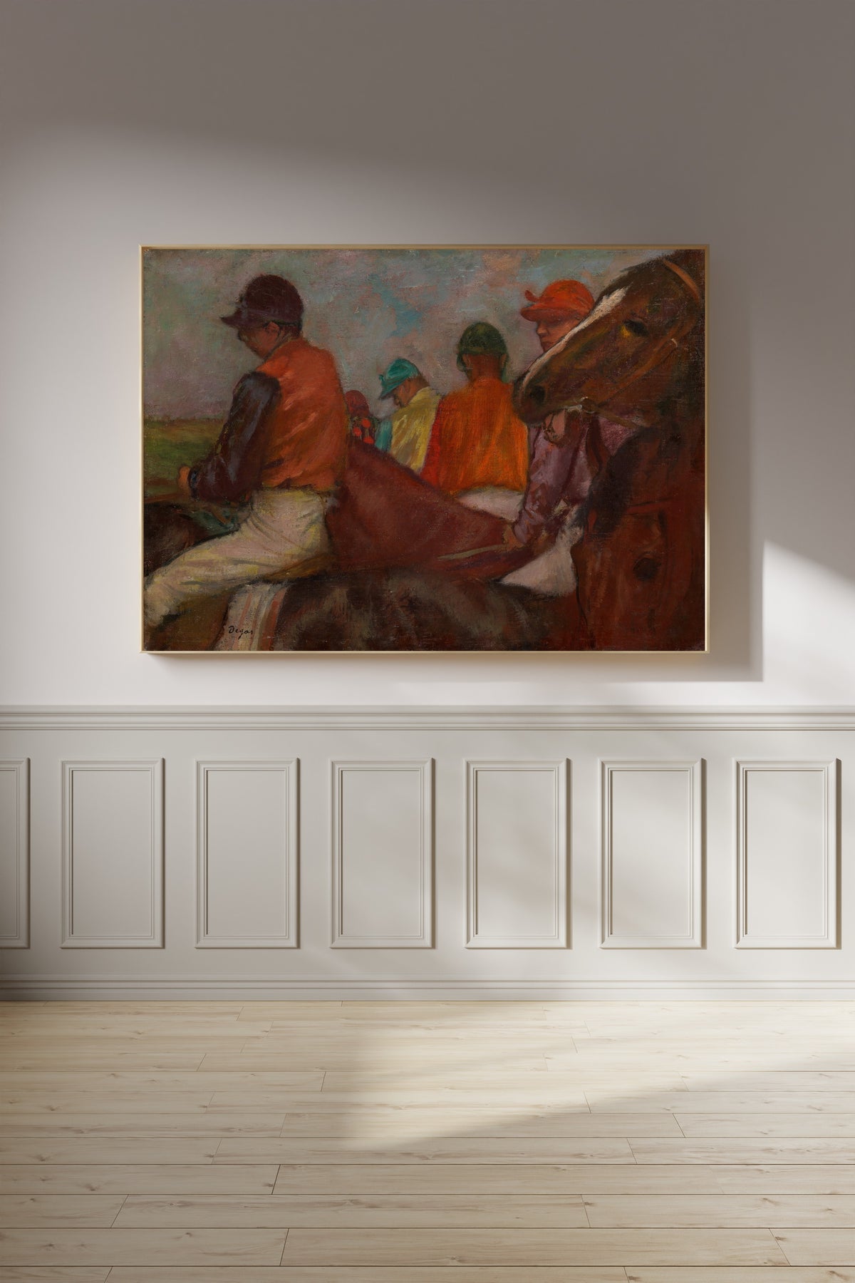 Edgar Degas — The Jockeys | Fine Art Print