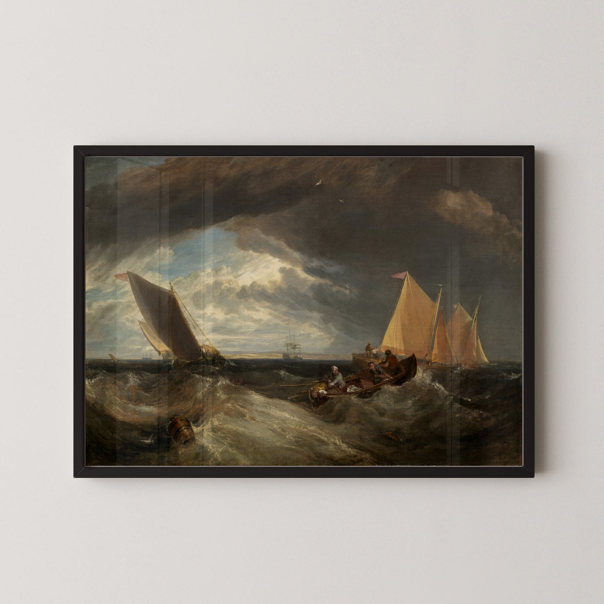 J.M.W. Turner — The Junction of the Thames and the Medway | Landscape Fine Art Print