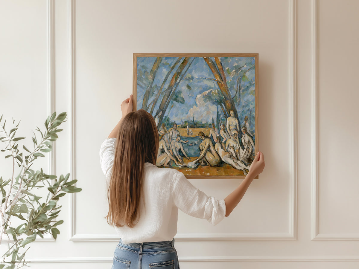Paul Cezanne — The Large Bathers | Fine Art Print