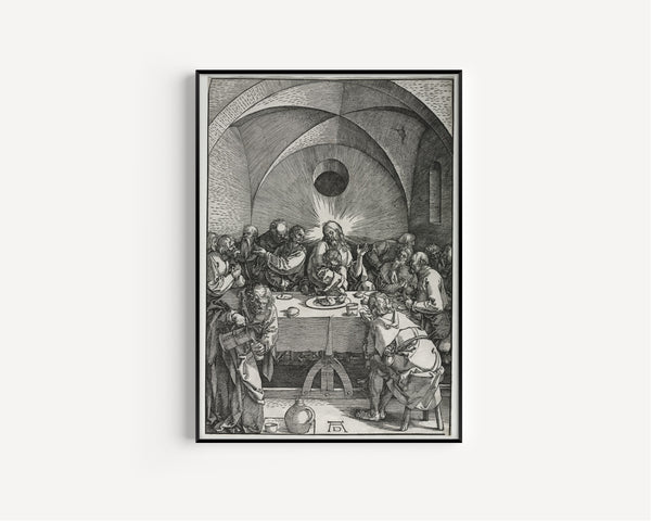 Albrecht Dürer — The Large Passion: The Last Supper | Woodcut Print