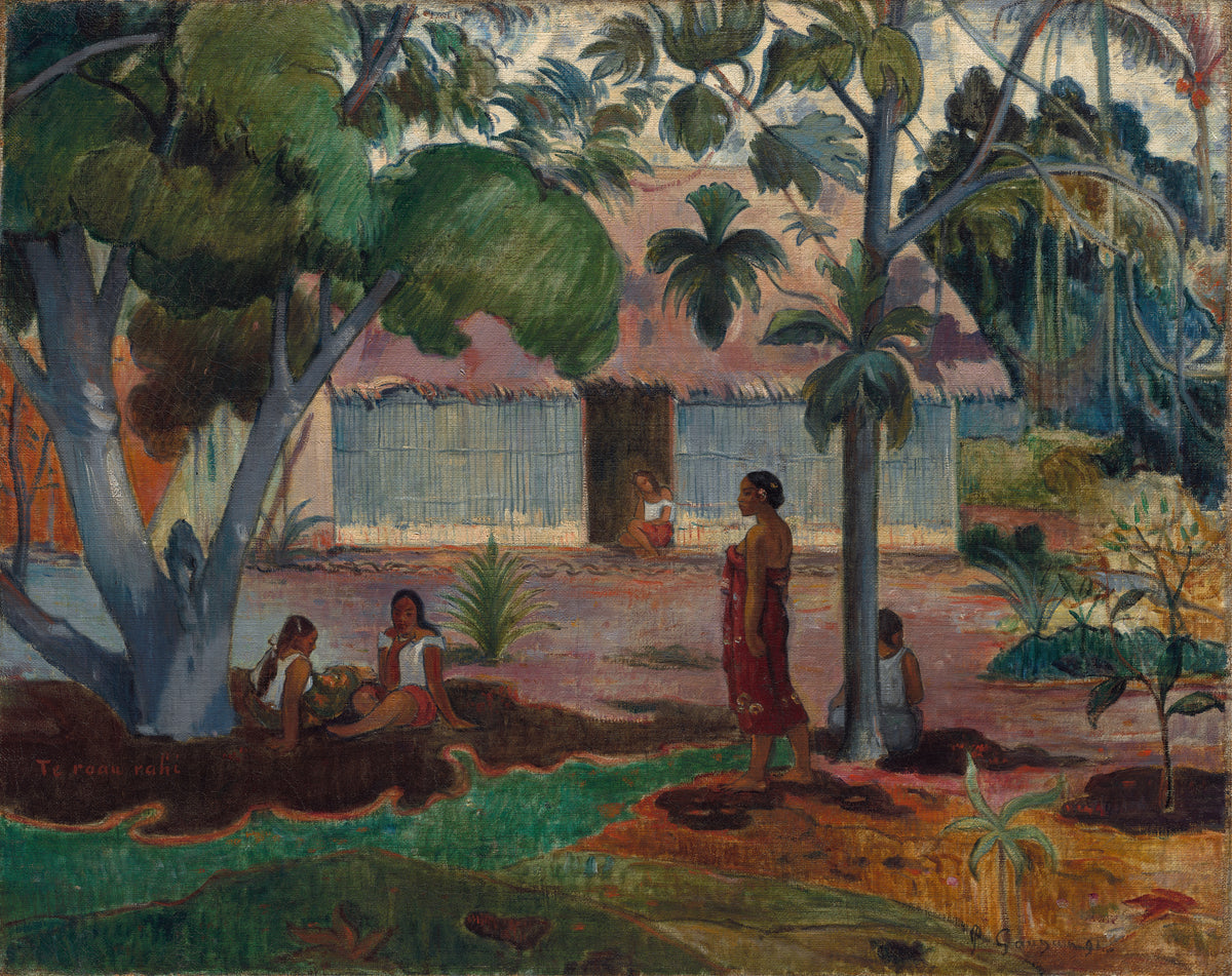 Paul Gauguin — The Large Tree (Te raau rahi) | Fine Art Print