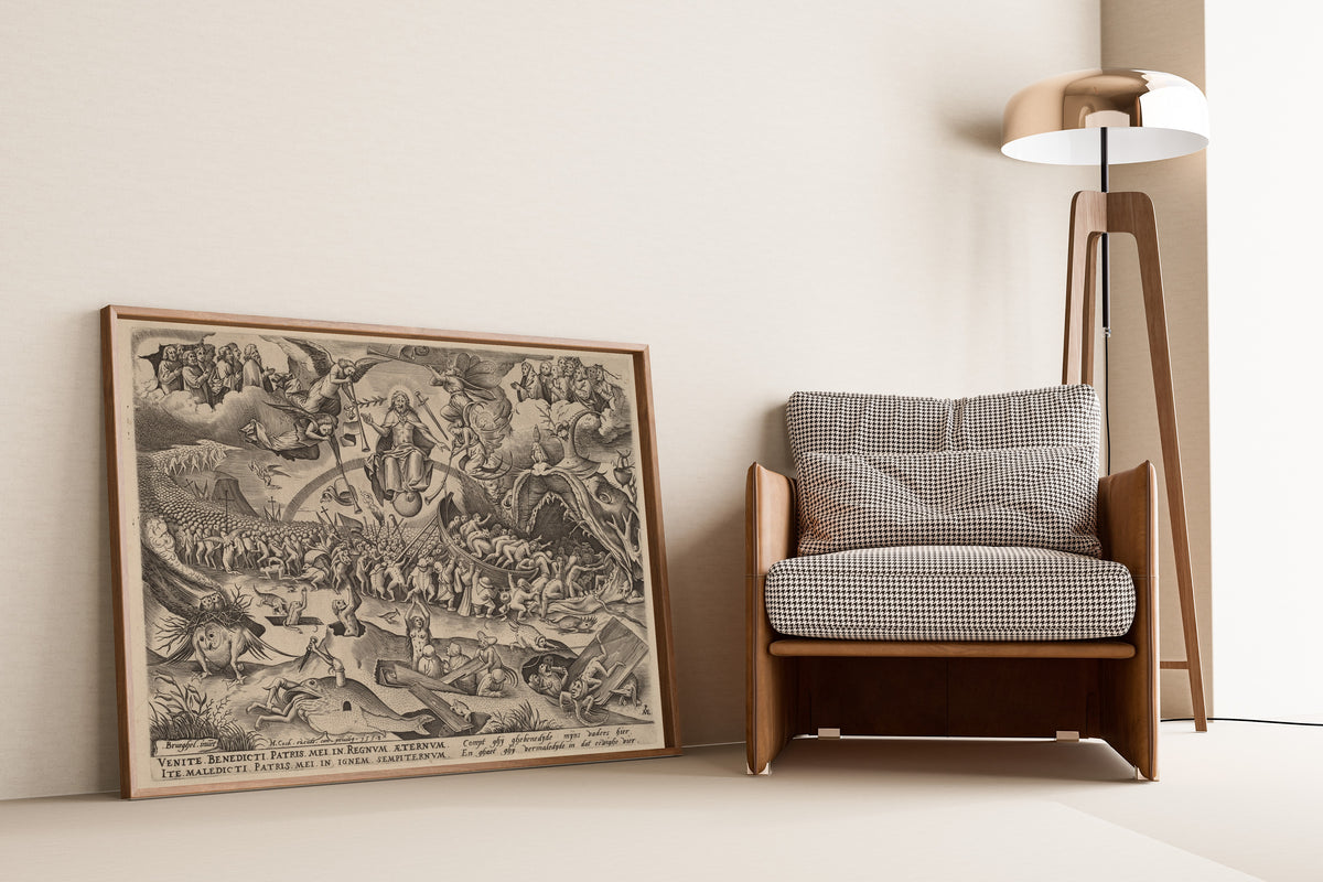 Pieter Bruegel the Elder — The Last Judgment | Engraving Print