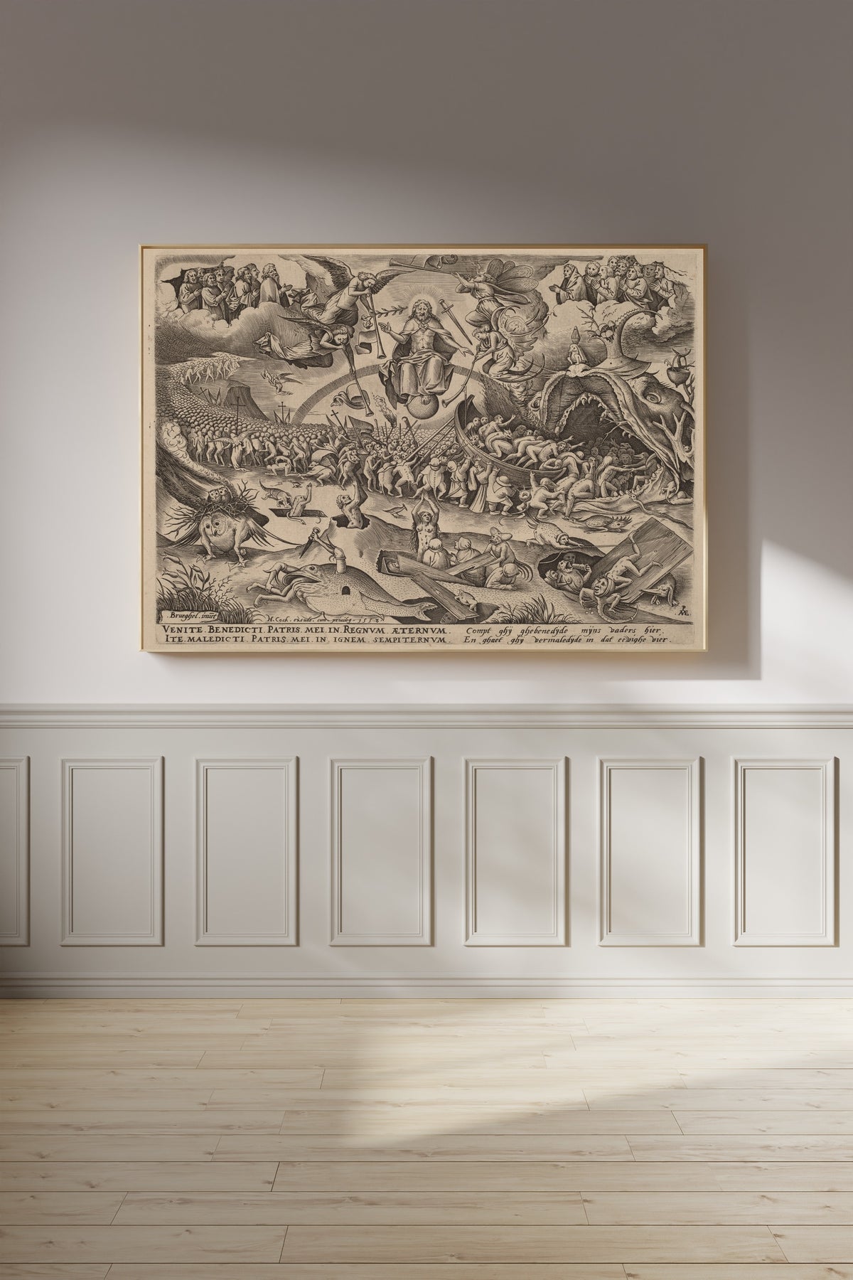Pieter Bruegel the Elder — The Last Judgment | Engraving Print