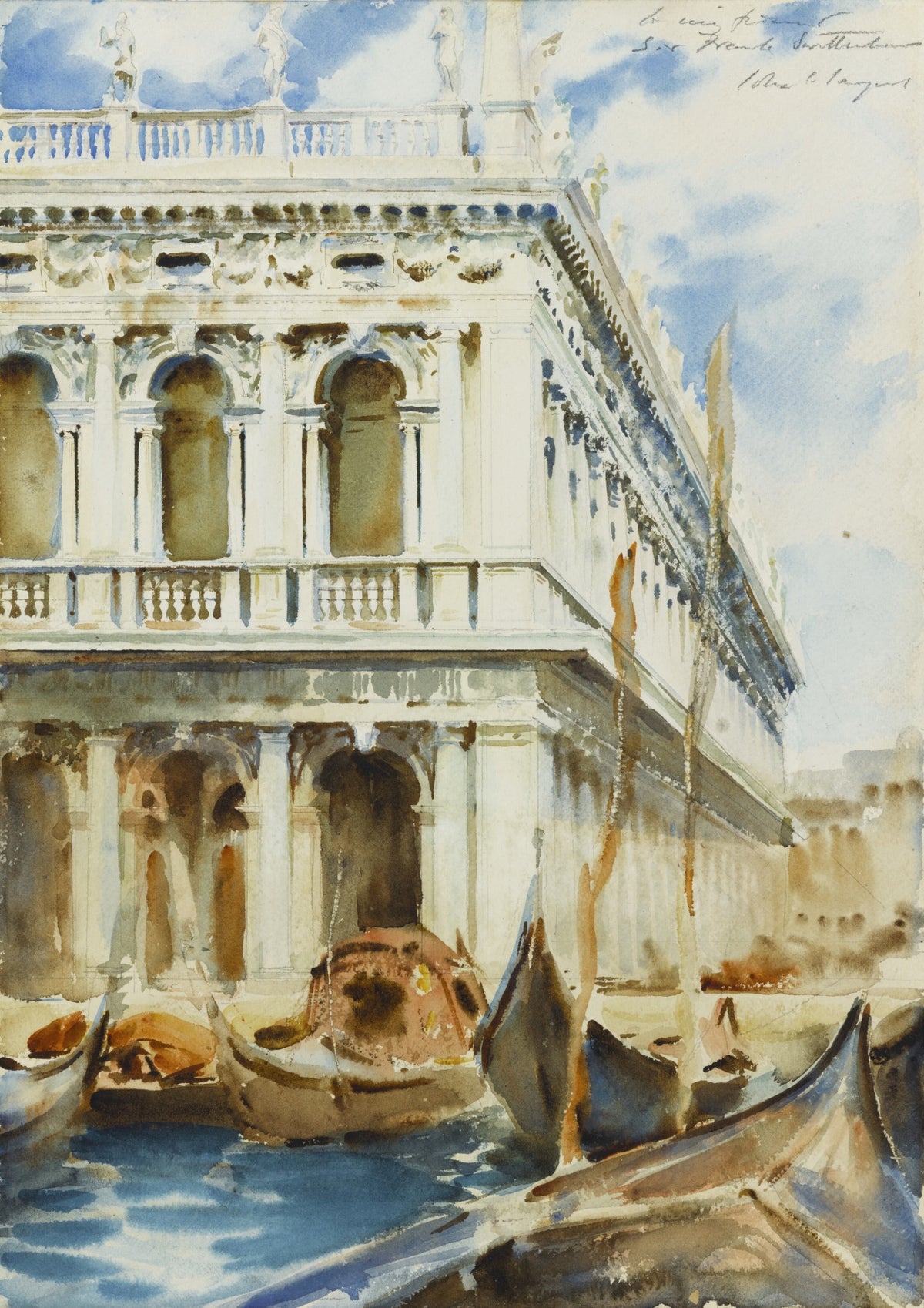 John Singer Sargent — The Libreria | Fine Art Print