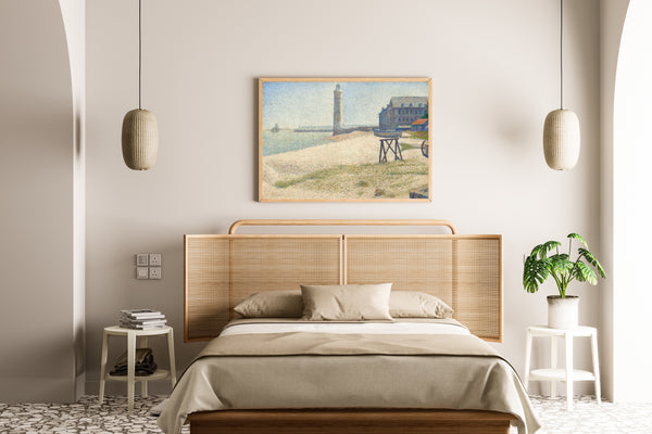 Georges Seurat — The Lighthouse at Honfleur | Fine Art Print