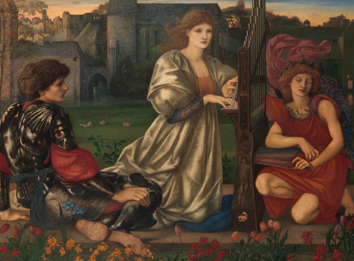 Edward Burne-Jones — The Love Song | Pre-Raphaelite Art Print