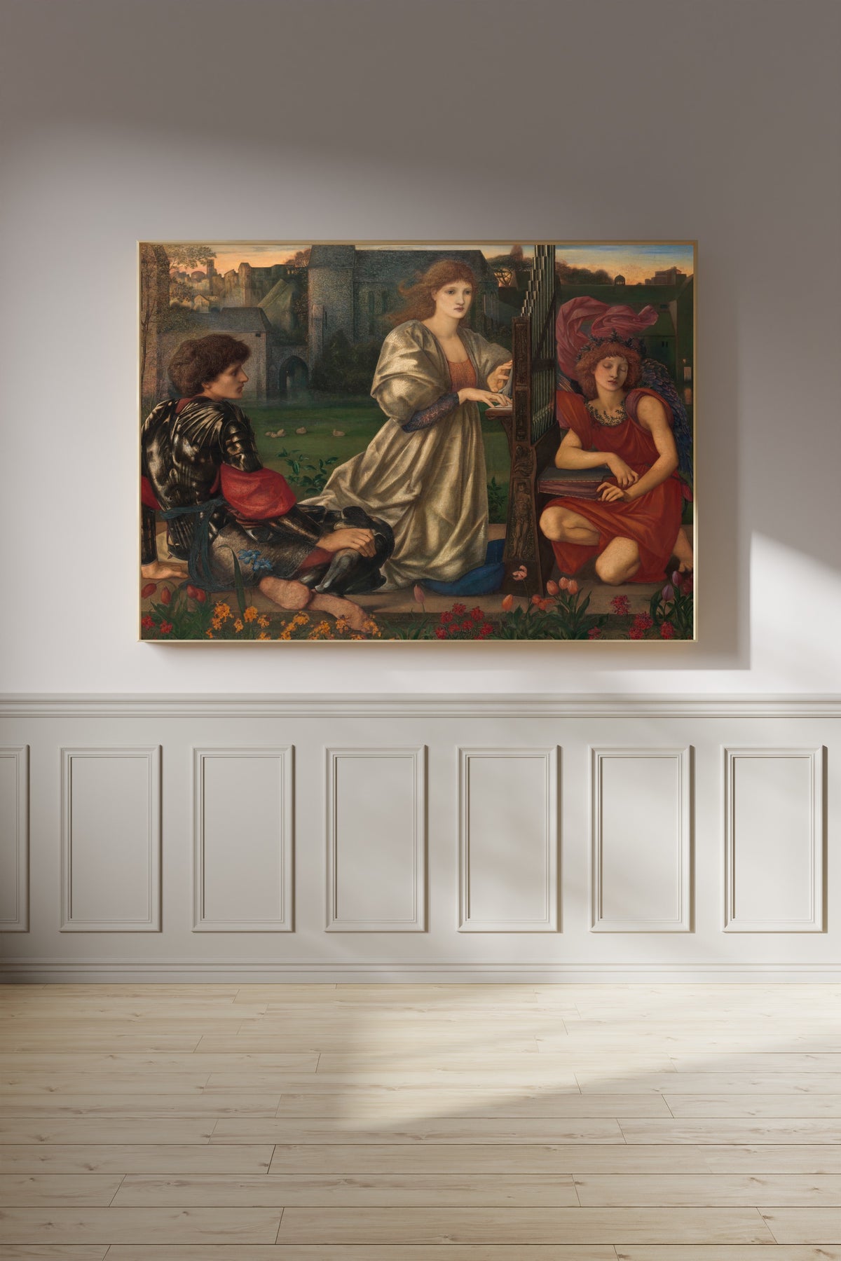 Edward Burne-Jones — The Love Song | Pre-Raphaelite Art Print
