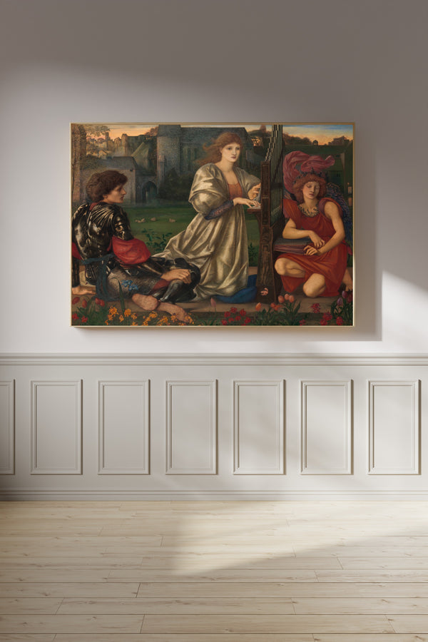 Edward Burne-Jones — The Love Song | Pre-Raphaelite Art Print