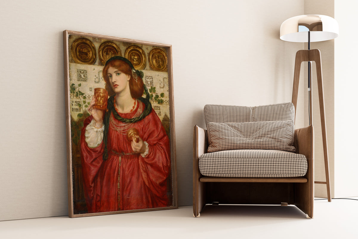 Dante Gabriel Rossetti — The Loving Cup | Pre-Raphaelite Art Print