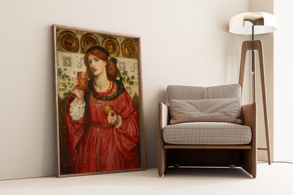 Dante Gabriel Rossetti — The Loving Cup | Pre-Raphaelite Art Print