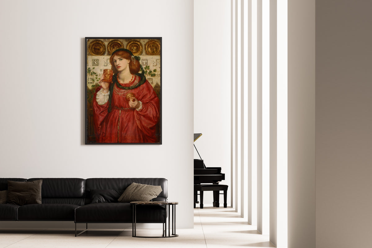 Dante Gabriel Rossetti — The Loving Cup | Pre-Raphaelite Art Print