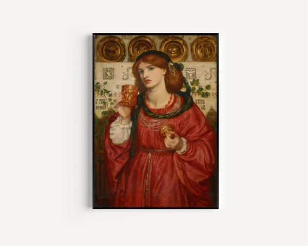 Dante Gabriel Rossetti — The Loving Cup | Pre-Raphaelite Art Print
